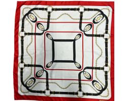 foulard Cartier anni90 in seta (85x85)
