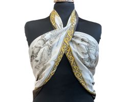 HERMÈS carré “Courbettes et cabrioles “ 