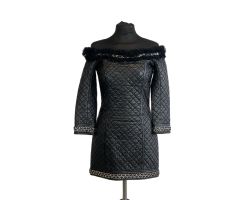 Abito in pelle Balmain