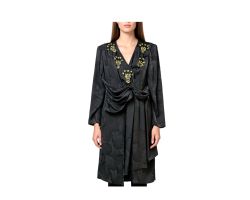 Vestito in seta nero